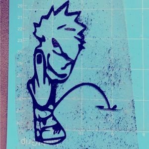 piss on it automotive sticker